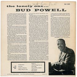 Earl ‘Bud’ Powell Signed Album