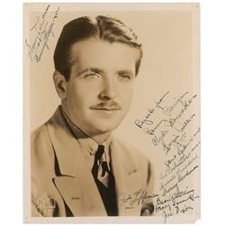 Bunny Berigan and His Band Signed Photograph