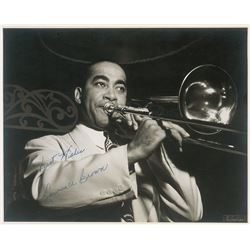 Lawrence Brown Signed Photograph