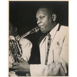 Harry Carney Signed Photograph