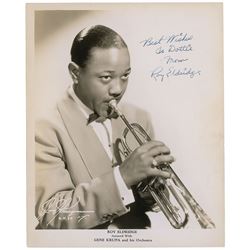 Roy Eldridge Signed Photograph
