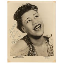 Ella Fitzgerald Signed Photograph