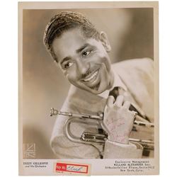 Dizzy Gillespie Signed Photograph