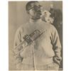 Image 1 : Coleman Hawkins and Dizzy Gillespie Signed Program Photograph