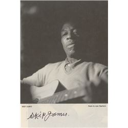 Skip James Signed Photograph