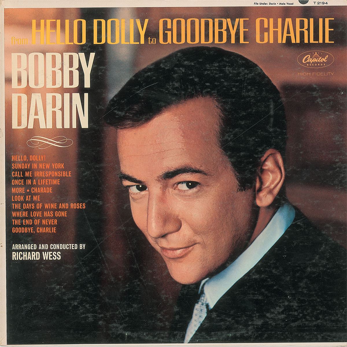 Bobby Darin Signed Album