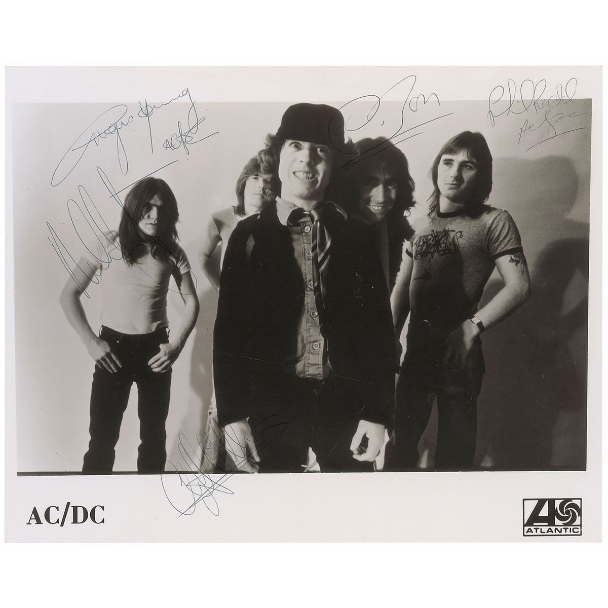AC/DC Signed Photograph