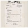 Image 1 : The Ramones Rocket to Russia Test Pressing