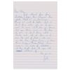 Image 1 : Johnny Ramone Pair of Autograph Letters Signed