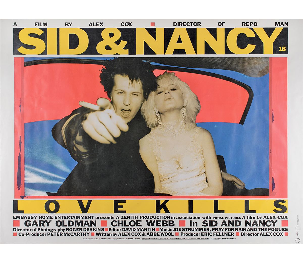 Sex Pistols: Sid and Nancy Poster, T-Shirt, and Album