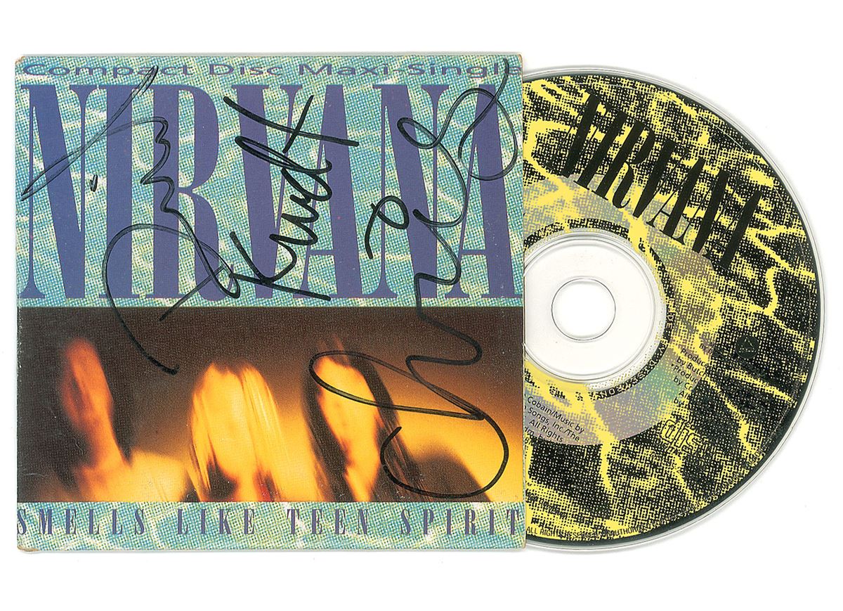Nirvana Signed CD