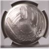 Image 2 : 2014 BASEBALL HALL OF FAME SILVER DOLLAR, NGC MS-69