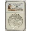 Image 1 : 2013 (S) SILVER AMERICAN EAGLE NGC MS-69 (EARLY RELEASE)