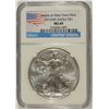 Image 1 : 2013 (W) SILVER AMERICAN EAGLE NGC MS-69