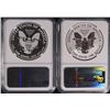 Image 2 : 2013 AMERICAN SILVER EAGLE WEST POINT SET NGC SP/RP 70 BOX/COA 2 COINS
