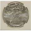 Image 2 : 2014 (S) AMERICAN SILVER EAGLE DOLLAR NGC MS 70 EARLY RELEASE