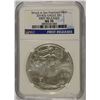 Image 1 : 2014 (S) AMERICAN SILVER EAGLE DOLLAR NGC MS 70 EARLY RELEASE