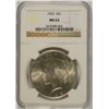 Image 1 : 1925 PEACE DOLLAR NGC MS 63