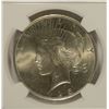 Image 2 : 1925 PEACE DOLLAR NGC MS 63