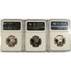 Image 2 : 3 - SUSAN B ANTHONY DOLLARS: 1981-S T-1 NGC PF 69 U.C.; 1980-S PF 69 U.C. NGC,