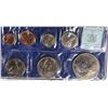 Image 1 : New Zealand 1969 Cook Commemorative Proof-Like Set in Plush Case  7 Coins