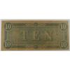 Image 2 : 1864 $10 CONFEDERATE STATES OF AMERICA NOTE (T-68) VF