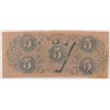 Image 2 : 1862 $5 CONFEDERATE STATES OF AMERICA NOTE (T-53) F/VF
