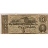 Image 1 : 1863 $5 CONFEDERATE STATES OF AMERICA NOTE (T-60) VG