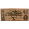 Image 1 : 1864 $5 CONFEDERATE STATES OF AMERICA NOTE (T-69) VF