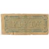 Image 2 : 1864 $50 CONFEDERATE STATES OF AMERICA NOTE (T-66)