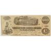 Image 1 : 1862 $100 CONFEDERATE STATES OF AMERICA NOTE CU-63 (T-40)