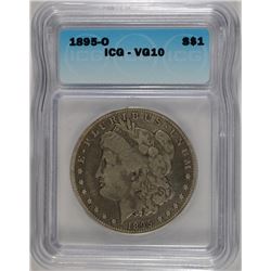 1895-O MORGAN DOLLAR ICG VG-10