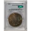 Image 1 : 1896 MORGAN DOLLAR PCGS MS-66 (CAC) (AMAZING TONING)