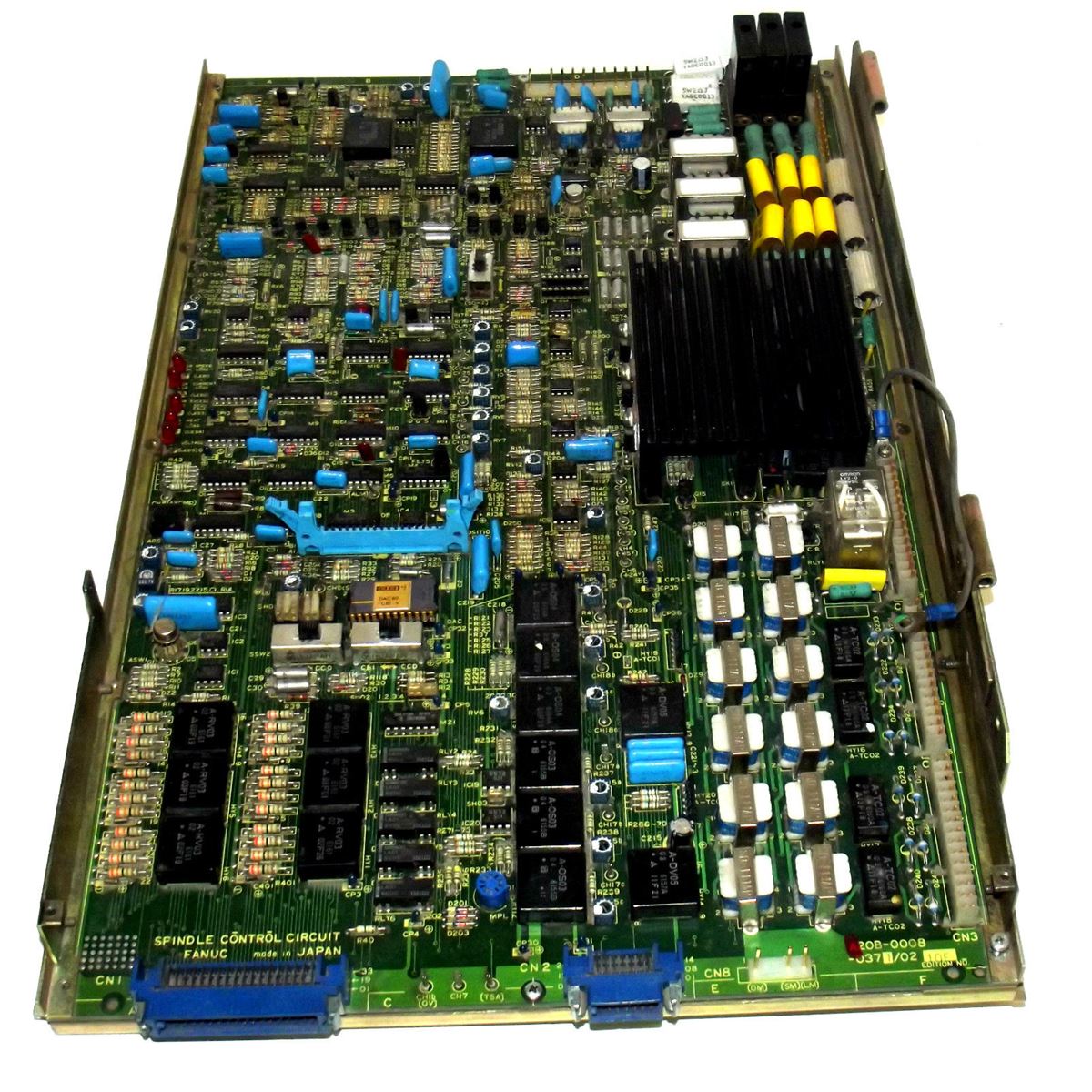 FANUC A20B-0008-0371/02 10E EDITION SPINDLE CONTROL CIRCUIT BOARD