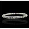 Image 1 : 14KT White Gold 0.20ctw Diamond Ring