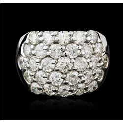 14KT White Gold 3.64ctw Diamond Ring