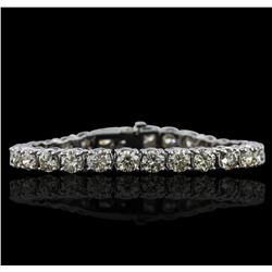 14KT White Gold 13.77ctw Diamond Bracelet