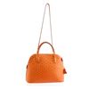 Image 4 : Hermes Orange Ostrich Bolide Handbag Tote