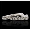 Image 2 : 14KT White Gold 0.50ctw Diamond Ring