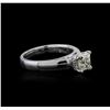 Image 2 : Platinum 0.93ctw Diamond Ring