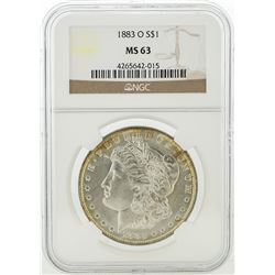 1883-O NGC MS63 Morgan Silver Dollar