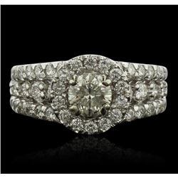 14KT White Gold 2.62ctw Diamond Ring