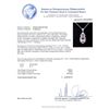 Image 3 : 14KT White Gold 40.03ct Kunzite and Diamond Pendant With Chain
