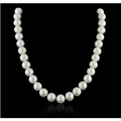 14KT Yellow Gold Pearl Necklace