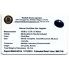 Image 2 : 19.41ctw. Natural Oval Blue Star Sapphire