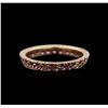 Image 2 : 14KT Rose Gold 0.50ctw Pink Sapphire Ring