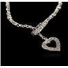 Image 2 : 14KT White Gold 0.68ctw Diamond Bracelet