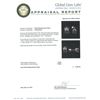 Image 3 : 14KT White Gold 1.22ctw Fancy Brown Diamond Stud Earrings