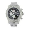 Image 1 : Breitling Stainless Steel Super Avenger Diamond Men's Watch