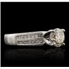 Image 2 : 18KT White Gold 1.80ctw Diamond Ring